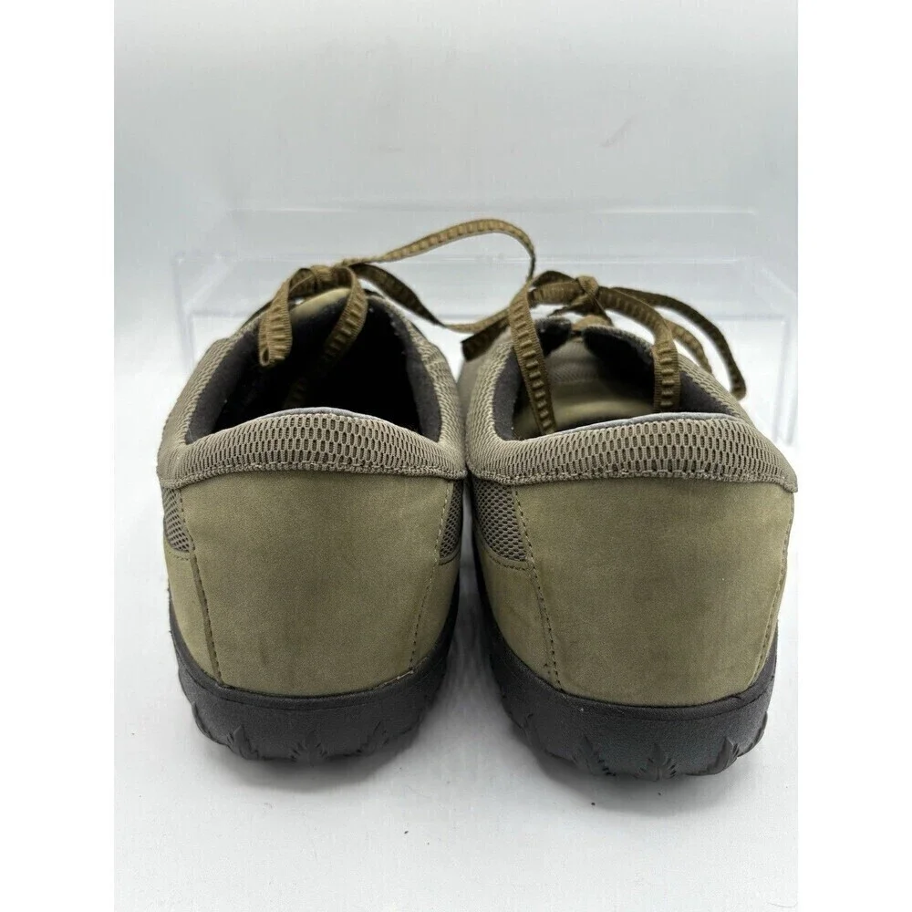 Drew Shine Barefoot Freedom Oxford Sneaker Women's 12WW Olive Lace Up Comfort